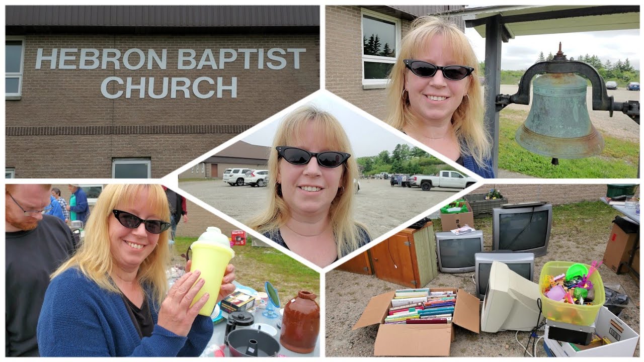 Community Yard Sale & Haul at Hebron, Nova Scotia YouTube