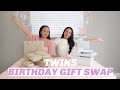 WHAT WE GOT FOR OUR BIRTHDAY ( TWINS GIFT SWAP) - AYSE AND ZELIHA