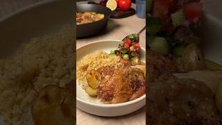Anatolian Roast Chicken With Bulgur And Shepherds Salad