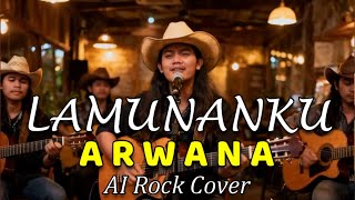 LAMUNANKU - ARWANA || AI ROCK COVER