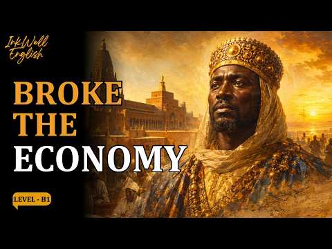 Mansa Musa: The African King So Rich He Broke the Economy | Learn English Naturally ✅