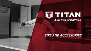 Titan Disinfectant Spraying - Airless Tips & Accessories