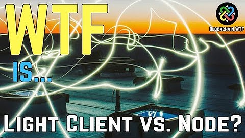 Full Node vs. Light Client