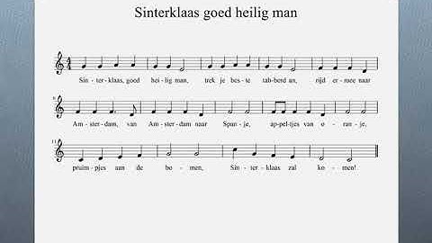 Sinterklaas goed heilig man