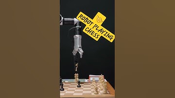 AI TECHNOLOGY AS INCREDIBLE ROBOT ARM DOMINATES CHESS GAME #SHORTS