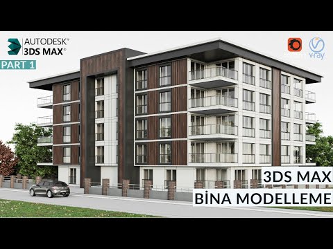 3ds Max Bina Modelleme Part 1