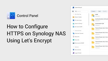 How to Configure HTTPS on Synology NAS Using Let