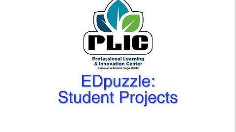 EDpuzzle: Student Projects