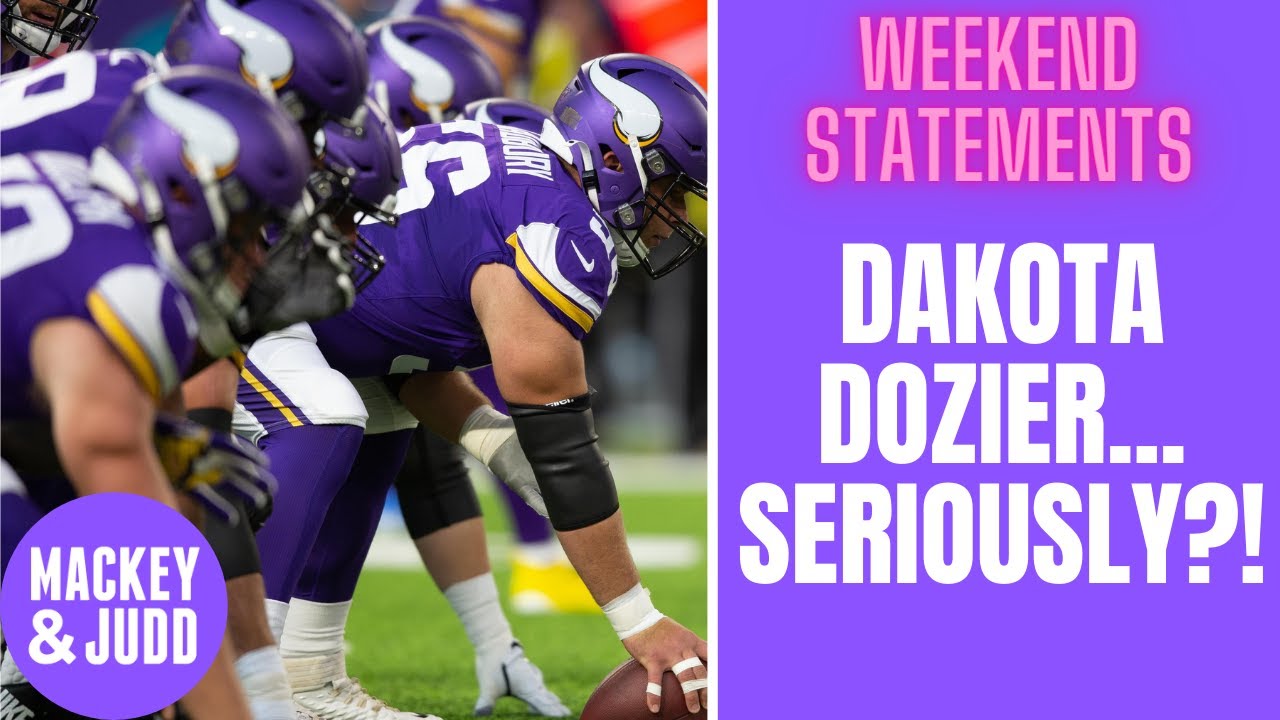 ‘The Minnesota Vikings have managed to screw up the offensive line AGAIN’