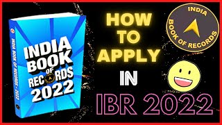 How to apply in India Book of Records 2022 | Step by step | इंडिया बुक ऑफ़ रिकार्ड्स कैसे अप्लाई करे