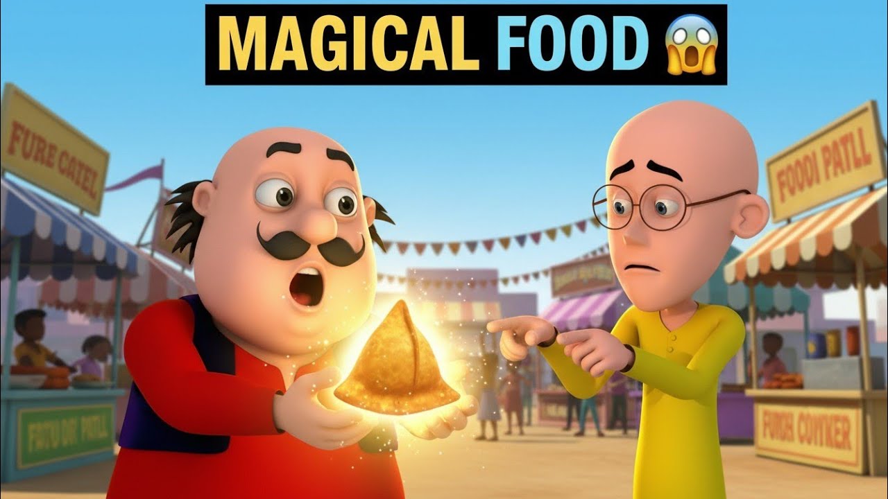 Motu Patlu Found a Magical Food 😱 | Furfuri Nagar Biggest Mystery