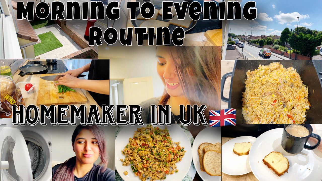 My Morning to Evening Routine As A Homemaker Living In UK 🇬🇧 || Vlog 24 ...