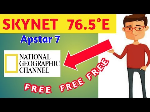 Video SKYNet at 76.5°e Free-to-air Channel on Apstar 7... - youtube