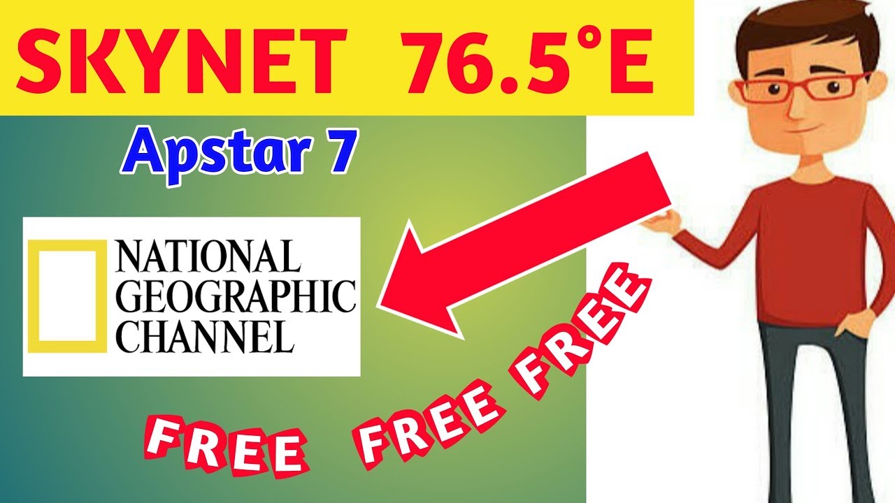 SKYNet at 76.5°e  Free-to-air Channel on Apstar 7 Satellite