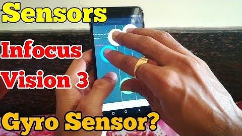 Sensors in Infocus Vision 3 with Dual camera Fingerprint scanner at Rs 6999