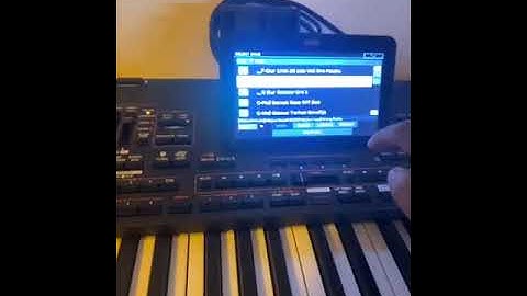 Korg Pa 4x Oriental Probleme beim Abspielen von Mp3 Songs