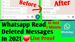How to read deleted messages on whatsapp | Whatsapp ke deleted msg wapas kaise laye | Mobile Helper screenshot 4
