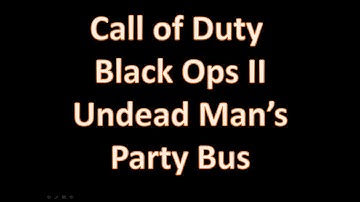 Back ops II - Undead Man