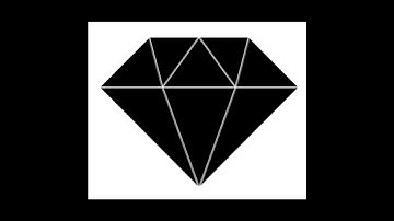 How to make Black Diamond Logo in coral draw #designing #logodesign #creative #shortvideo