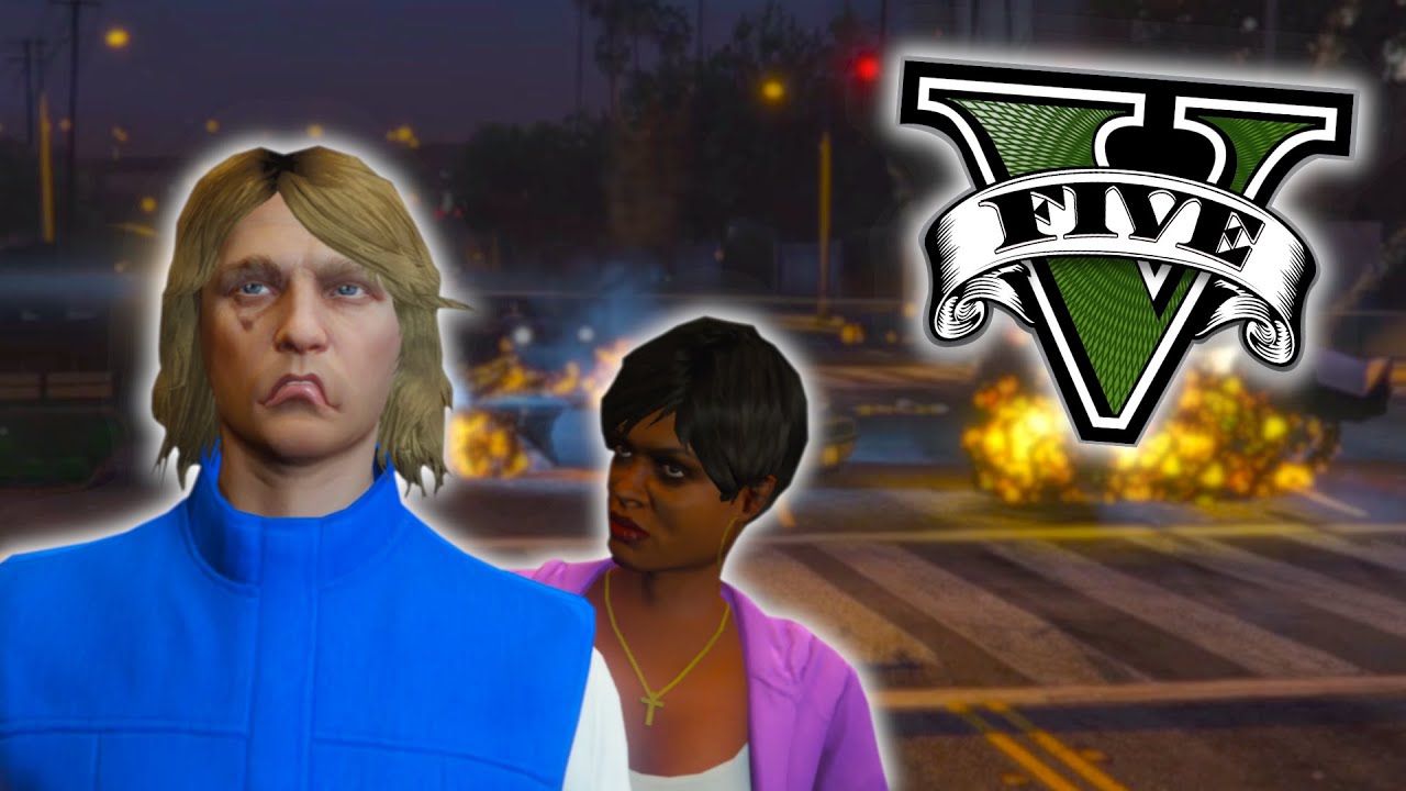 I Just Wanted A Haircut... GTA V Funny Moments
