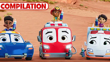 Firebuds Season 2 Halfway Highlights 🚒 | Compilation | @disneyjunior​