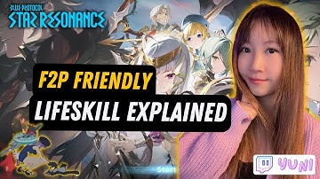 Blue Protocol Star Resonance LIFESKILL EXPLAINED | BPSR