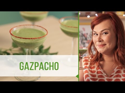 Vídeo: Como Fazer Gaspacho De Pepino