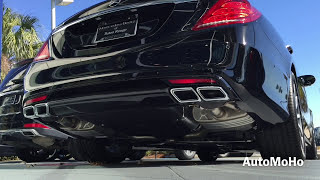Mercedes Benz S Class: S63 AMG 4Matic Sedan Full Review /Start Up /Exhaust