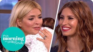 Holly Meets Ferne McCann's New Baby Girl! | This Morning