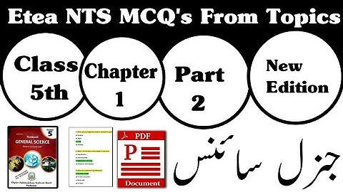 V2| Class 5th General Science Chapter 1 | Part-2| MCQ