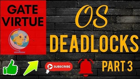 OS | Dead Locks Part 3 - Deadlock Handling Mechanisms