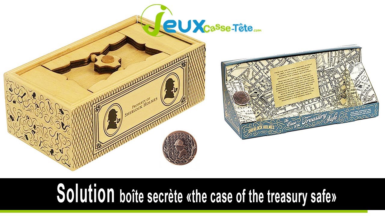 Boîte de puzzle secrète en bois - Boîte de rangement mystérieuse - Jeu  d'intelligence