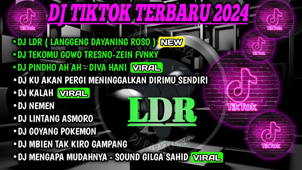 DJ TIKTOK TERBARU 2024 | FULL ALBUM | LDR LANGGENG DAYANING RASA | TEKOMU GOWO TRESNO | LAMUNAN