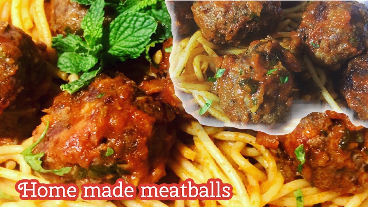 Homemade meatballs, juicy & tasty. #meatballs #dinner #homemade #easy