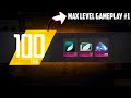 LEVEL 100 FREE FIRE PLAYER LIKE MAX LEVEL GAMEPLAY|| SOLO VS SQUAD #1