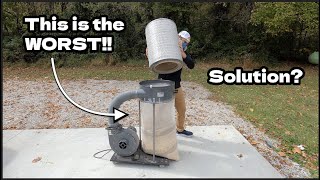 Solving the WORST Dust Collection Problem || Oneida Dust Deputy Overview, Installation, and Test