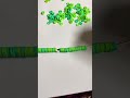 Making a frog inspired bracelet suggested by a viewer! | 🌱🐸🥝