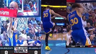 Stephen Curry with a monster DUNK!