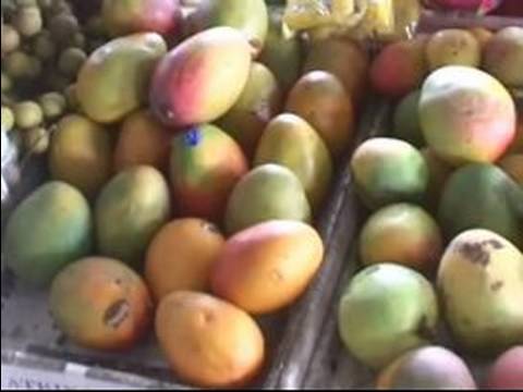 How to Make Indian Mango Lassi : Picking Mangos for Indian Mango Lassi