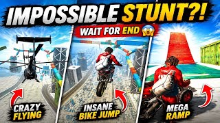 🔥 IMPOSSIBLE BIKE STUNT 😱 | CAN I REACH THE END? Wait for end 😱🏍️ #IndianBikesDriving3D screenshot 5
