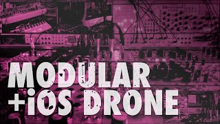 Modular Synth +iOS Drone Music Performance