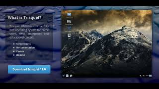 Trisquel Linux, another unique distribution.