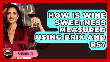 How Is Wine Sweetness Measured Using Brix And RS? - Fine Wine Facts