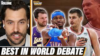 Shai Gilgeousalexander Nikola Jokic Or Luka Doncic Debate On 2nd Best Nba Player After Wemby