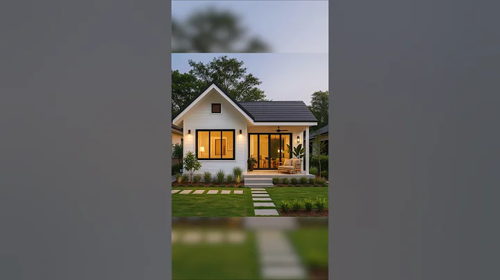 Modern Minimalist Small House Design | Cozy & Elegant Single-Story Home Tour