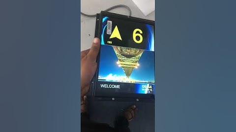 Elevator Colour TFT Display