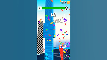 Stack Colors Mobile Gameplay ( Level 4 ) #shorts