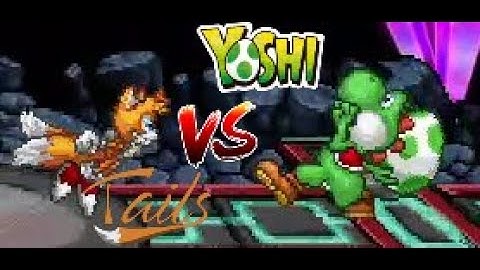 SSF2 1.2 HYPE!!!: Yoshi vs Tails