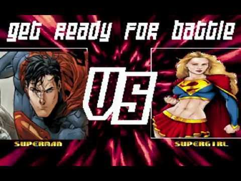 mugen-:-dc-comics-:-superman-vs-supergirl