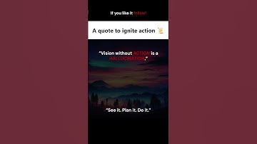 Vision without ACTION is a HALLUCINATION. #quotes  #life  #mindset  #motivation  #shorts